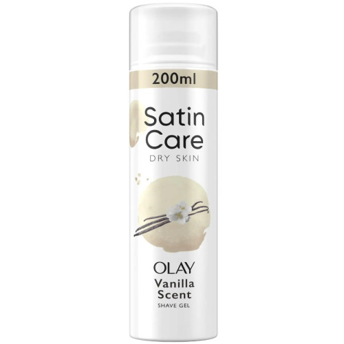 Гель для гоління Gillette Satin Care Olay Vanilla Cashmere, для жінок, 200 мл